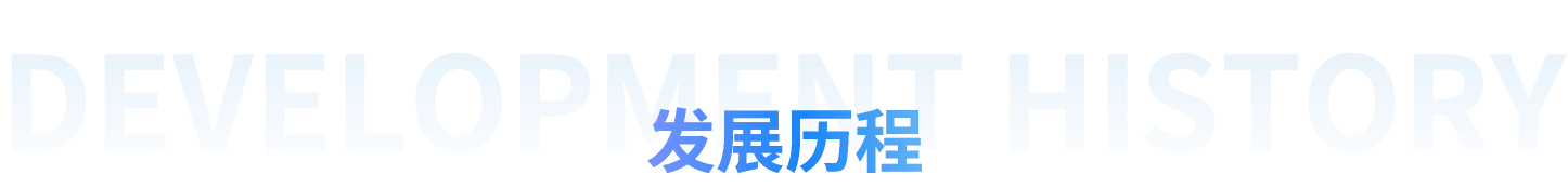 发展历程 Development History